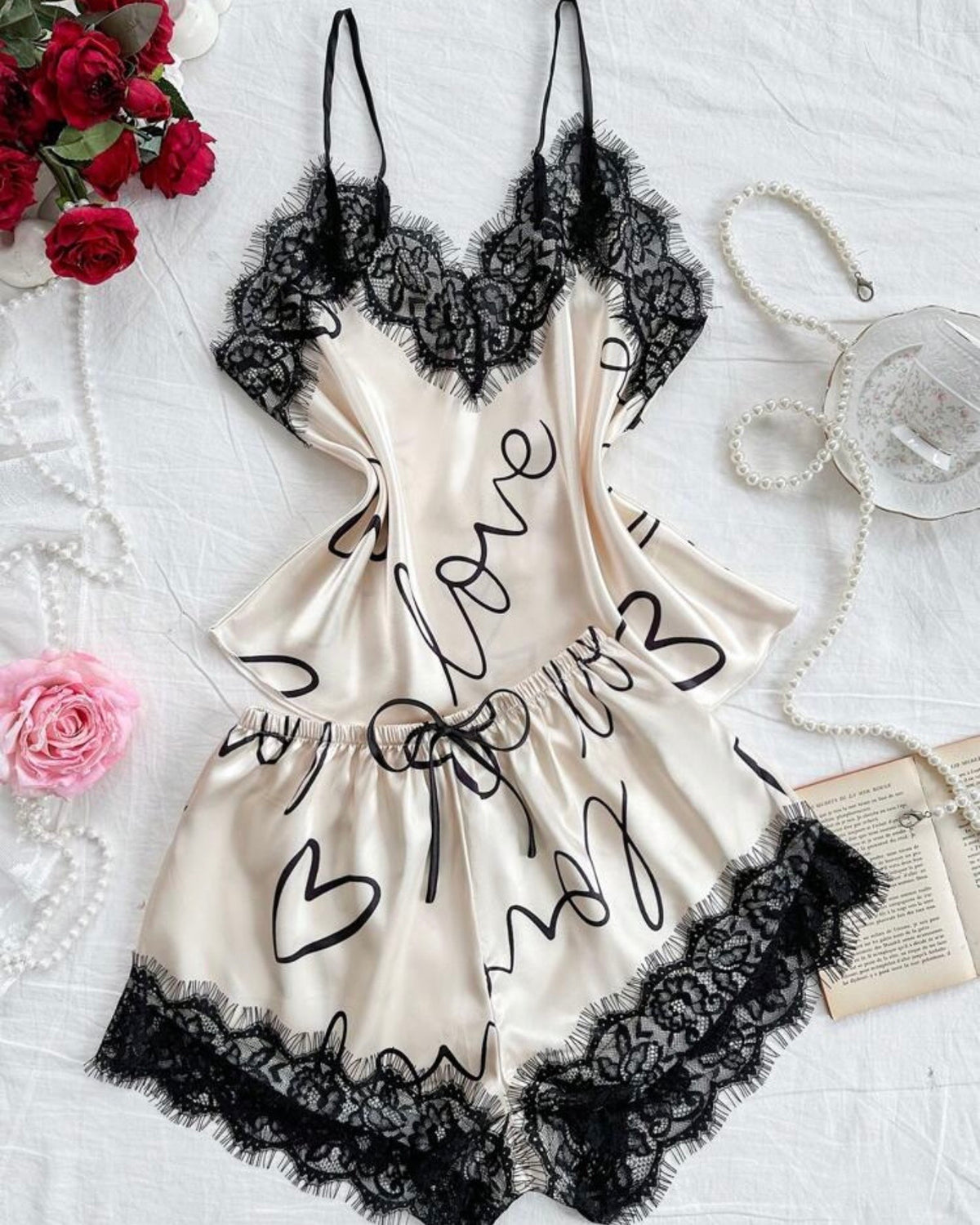 Pijama de satin