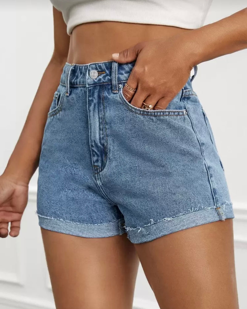 Short de mezclilla