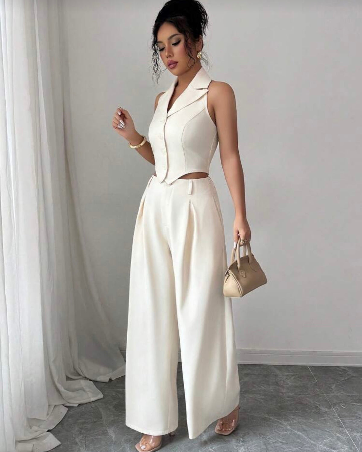 Conjunto albaricoque