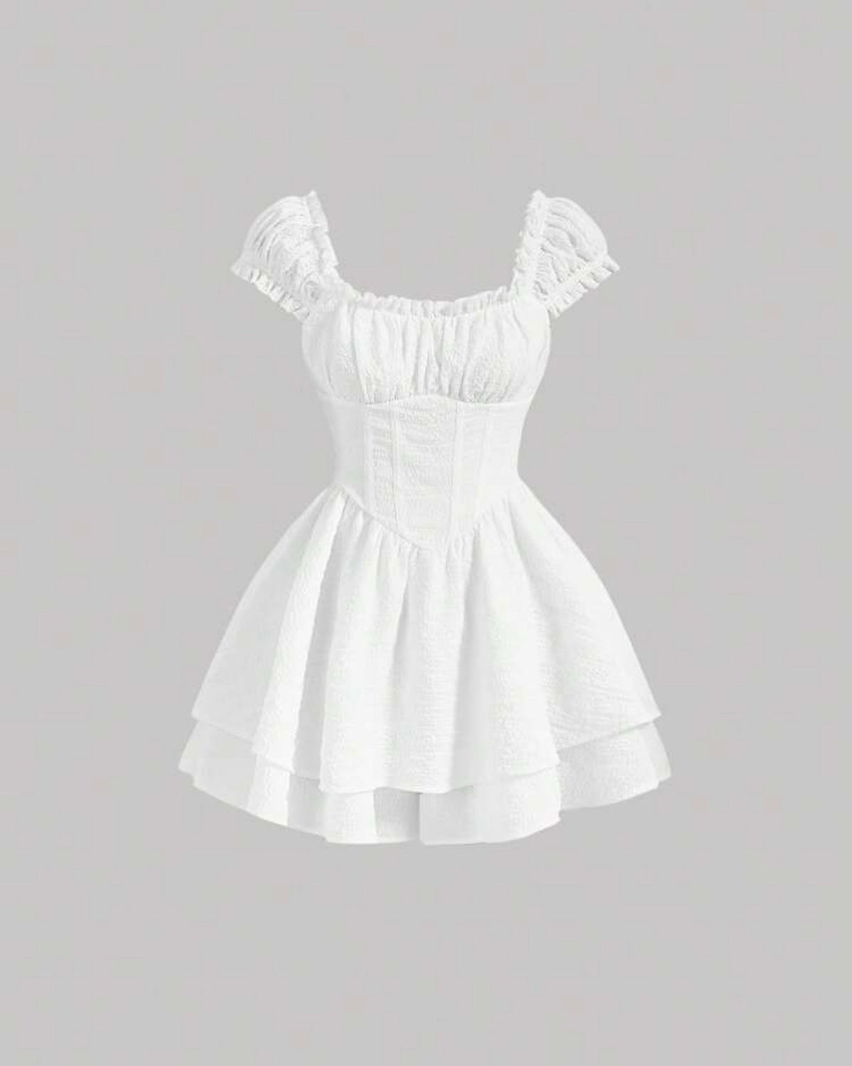 Vestido mono blanco