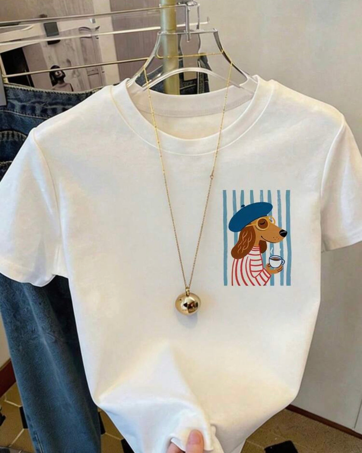 Camisa con estampado