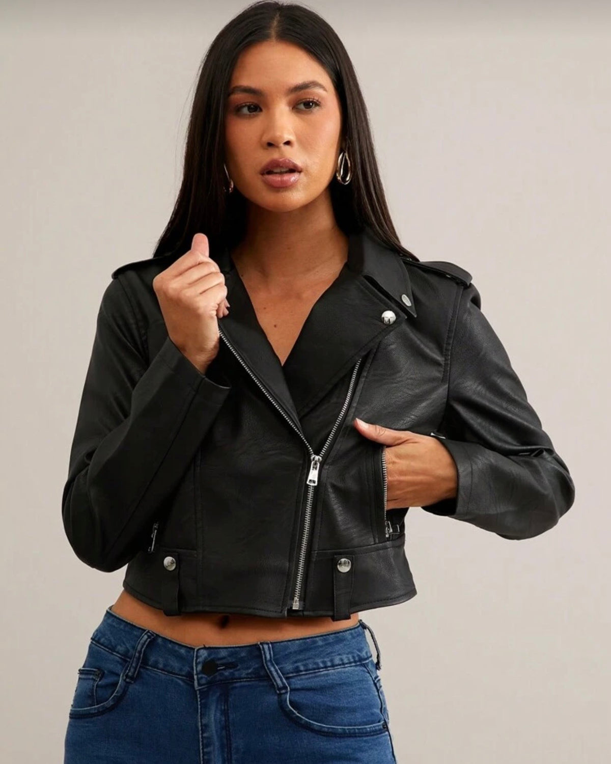 Jacket de cuerina