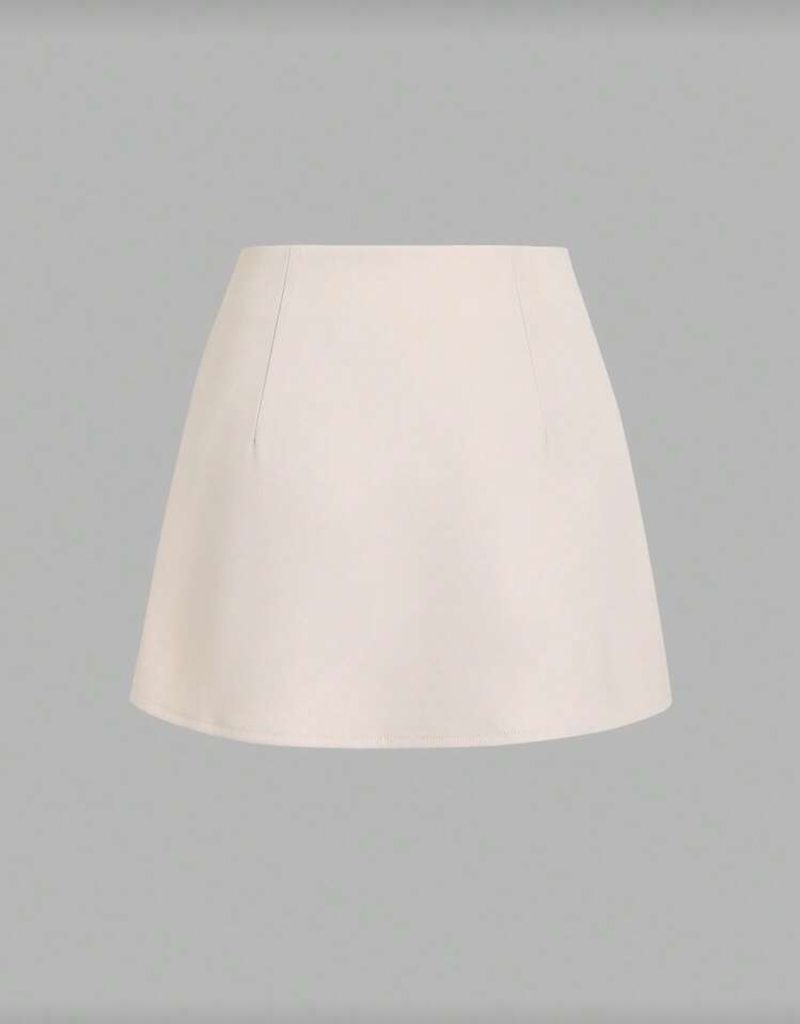Short enagua albaricoque