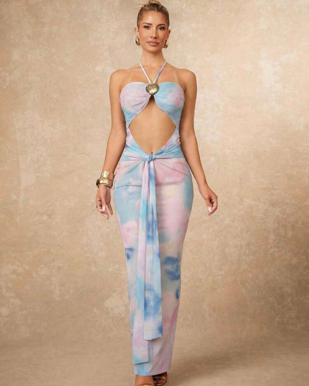 Vestido multicolor