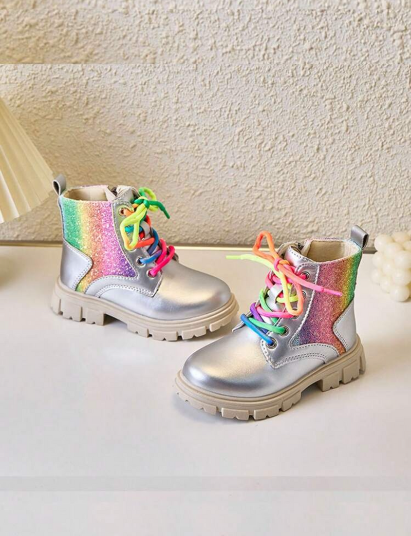 Botines coloridos de niña
