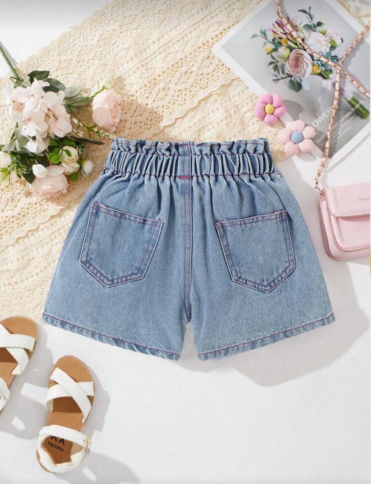 Short de mezclilla