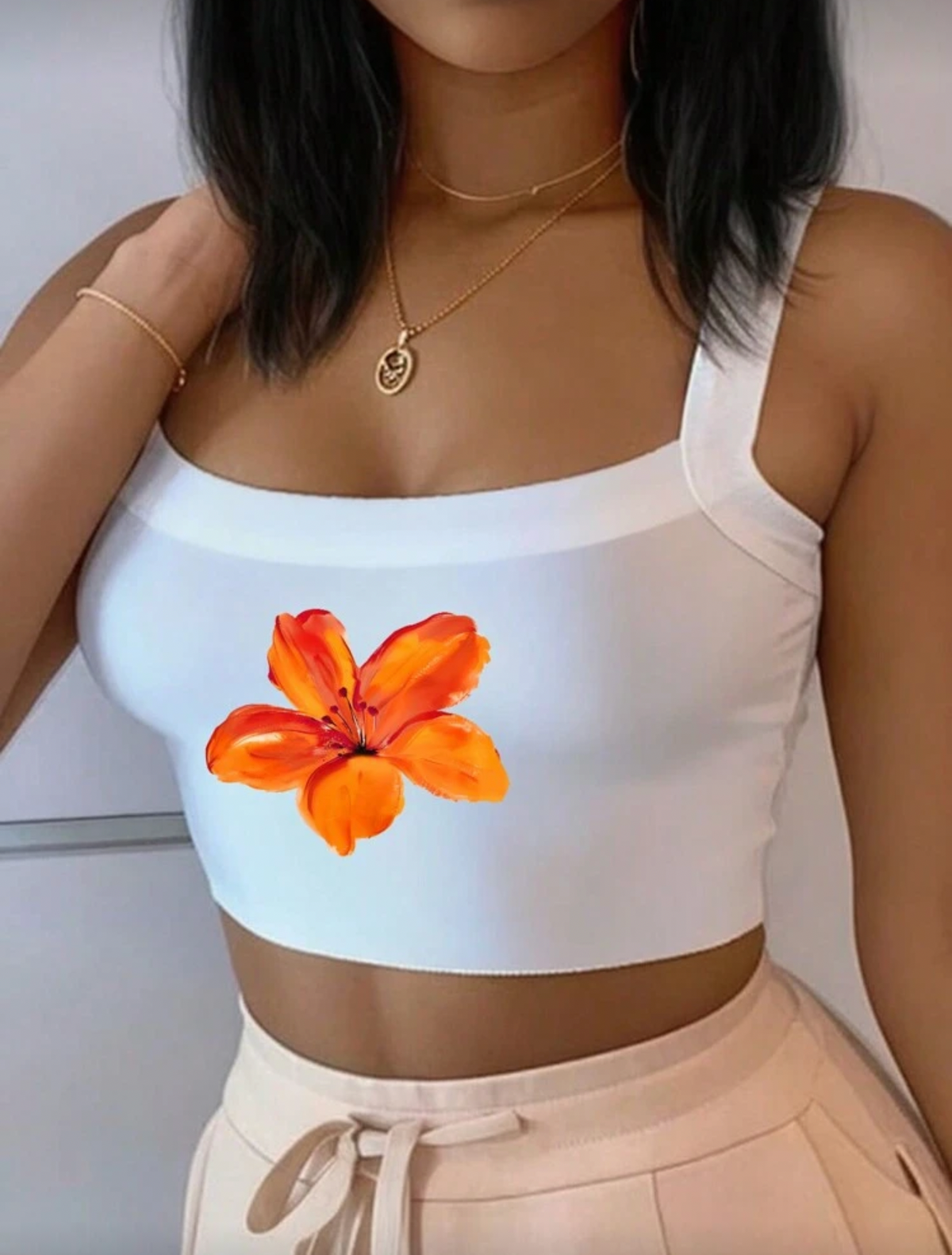 Top blanco