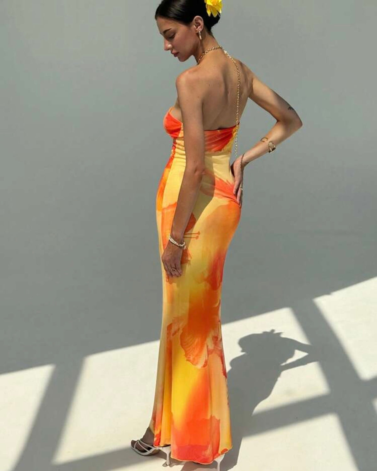 Vestido anaranjado