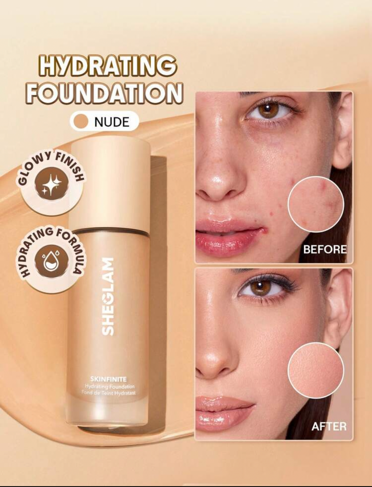 Base hidratante SHEGLAM