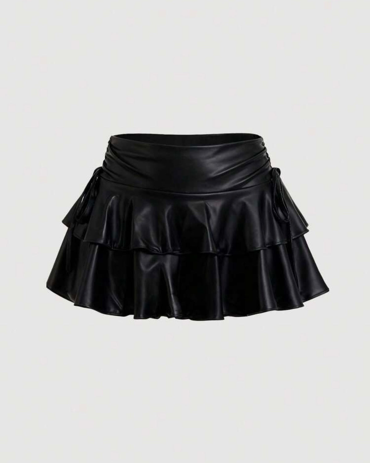 Falda de cuerina