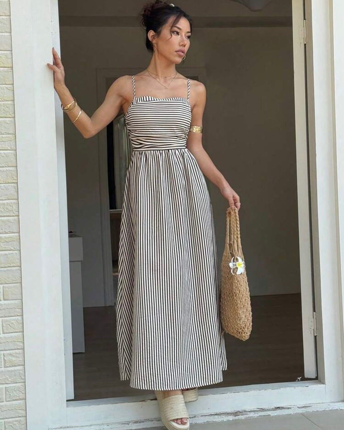 Vestido de rayas