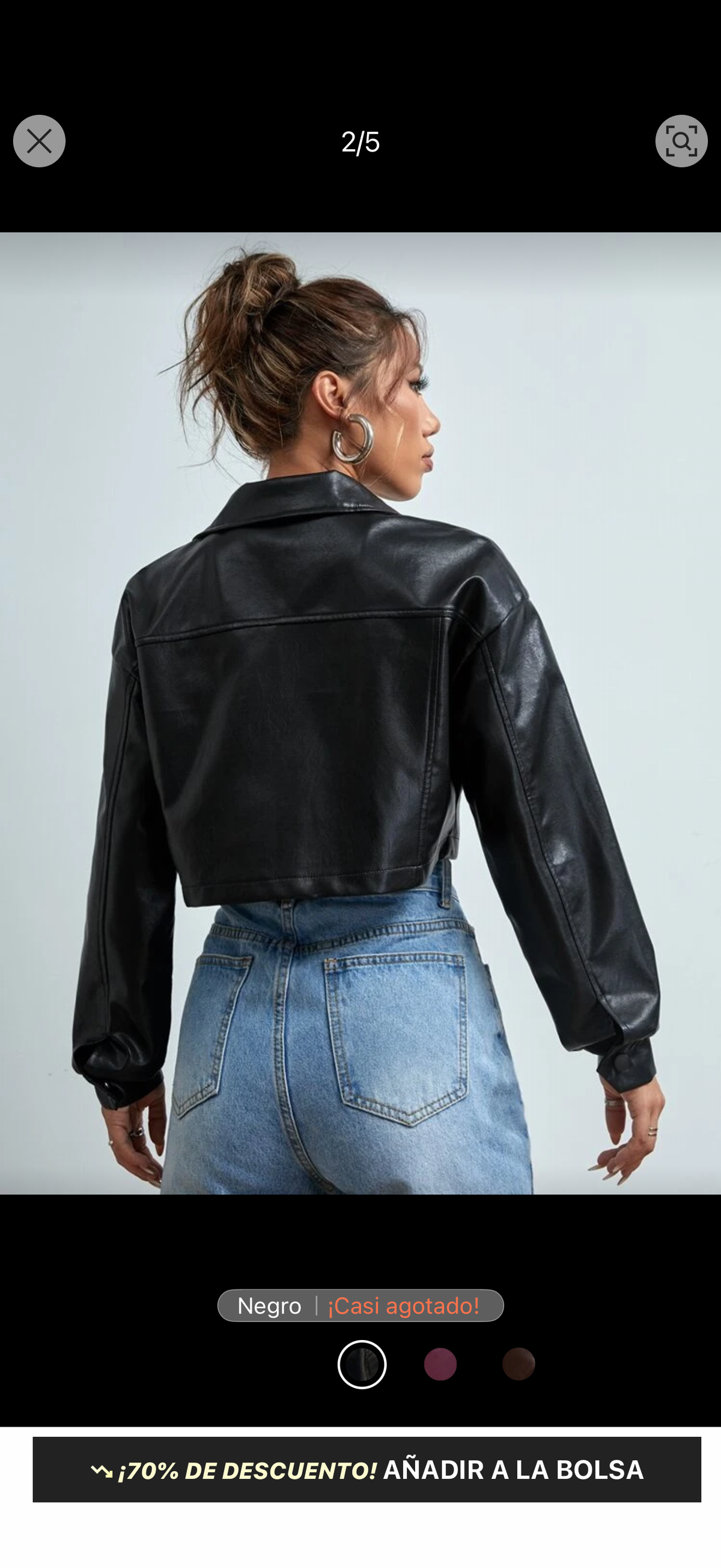 Jacket de cuerina