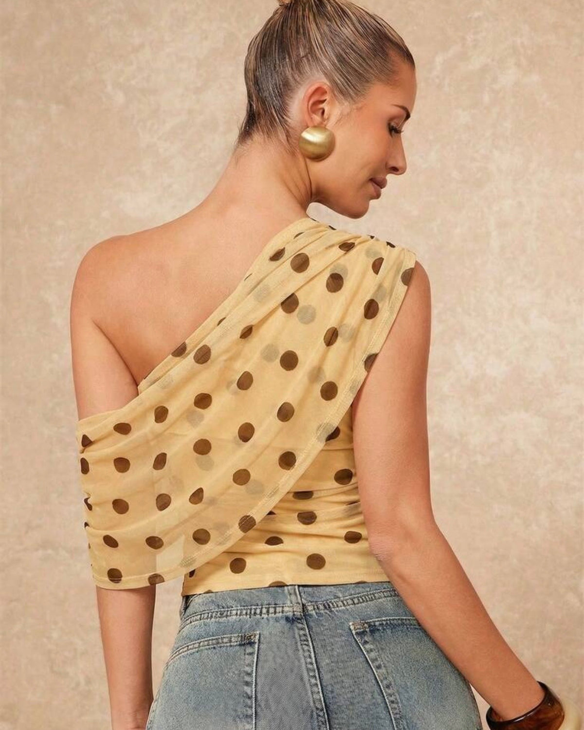 Blusa asimétrica