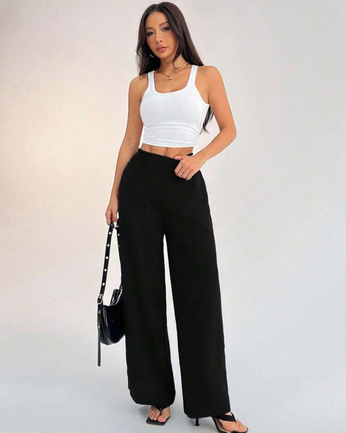 Palazo negro petite