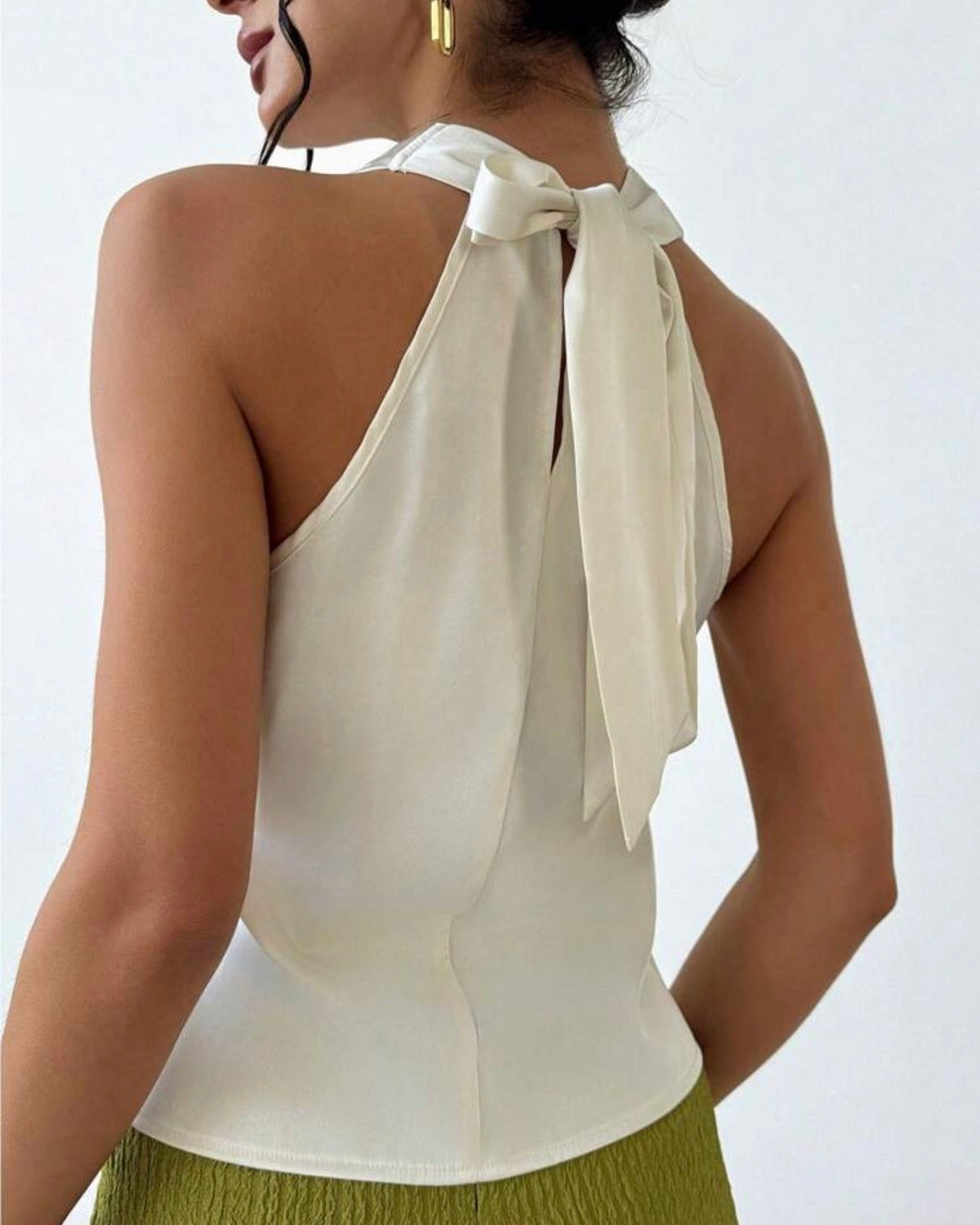 Blusa satinada