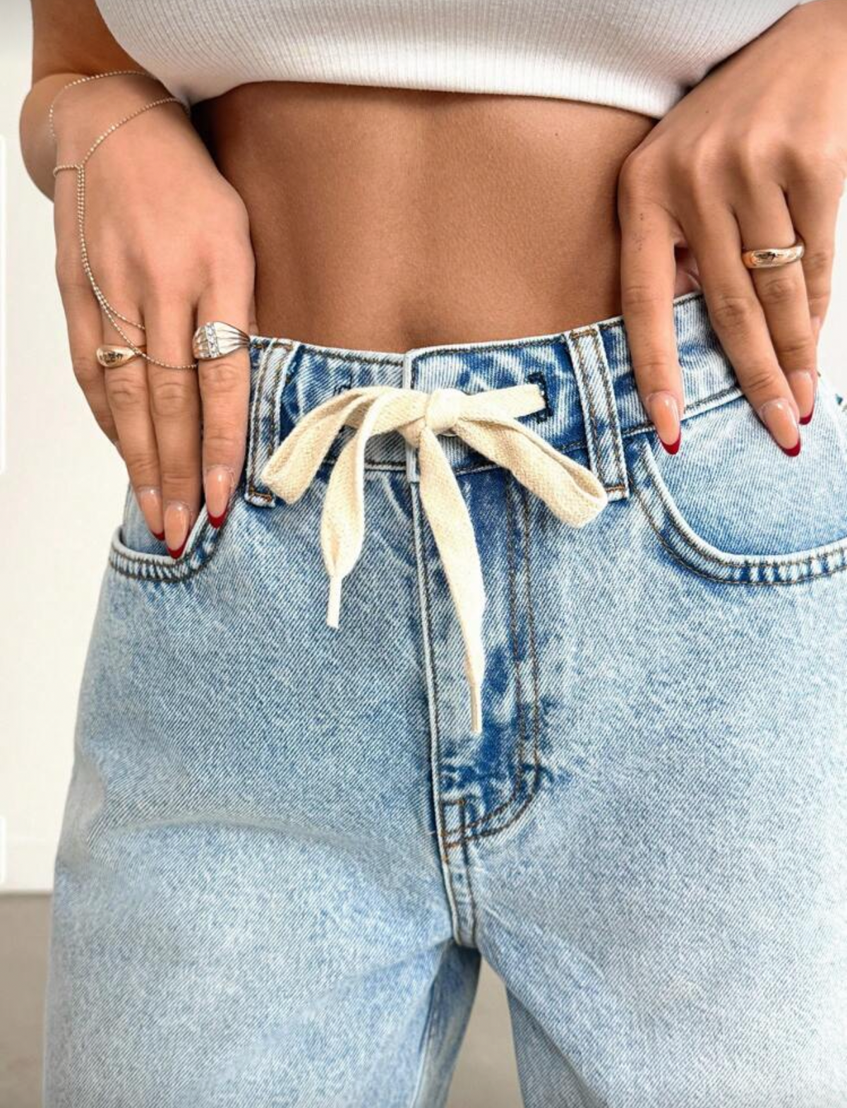 Short de mezclilla