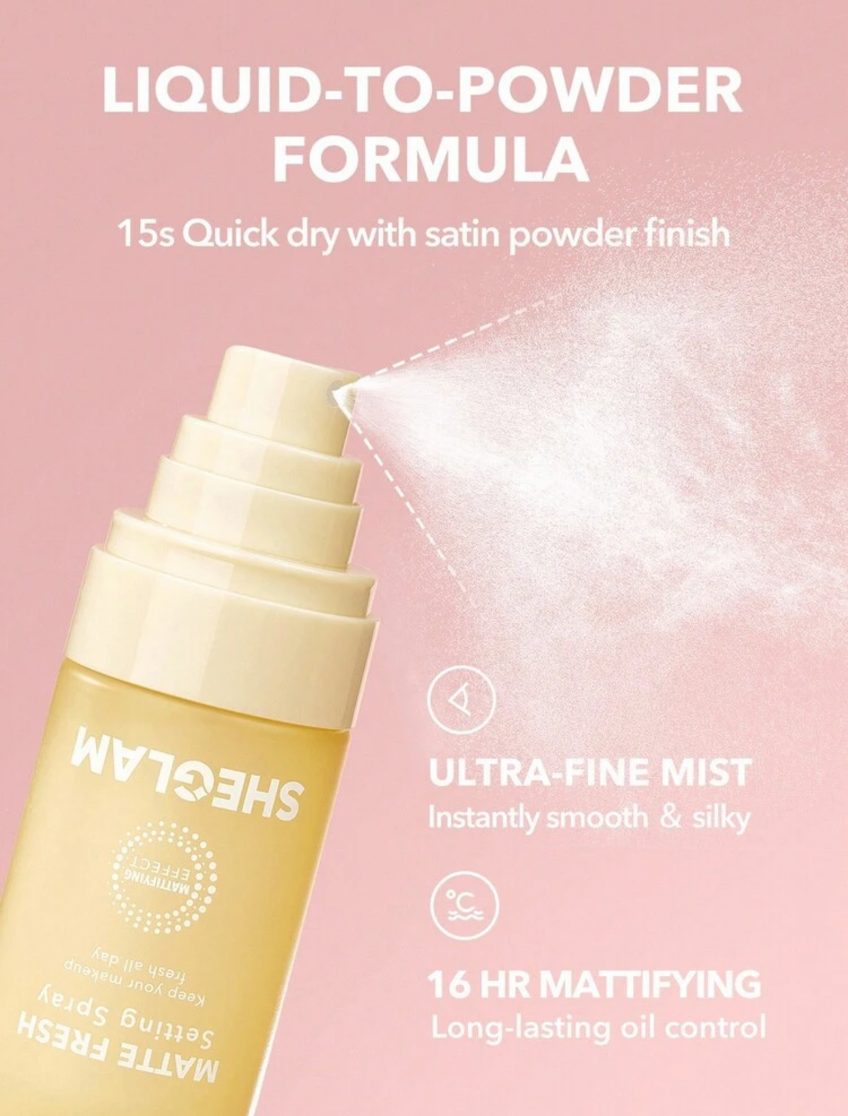 Setting spray SHEGLAM