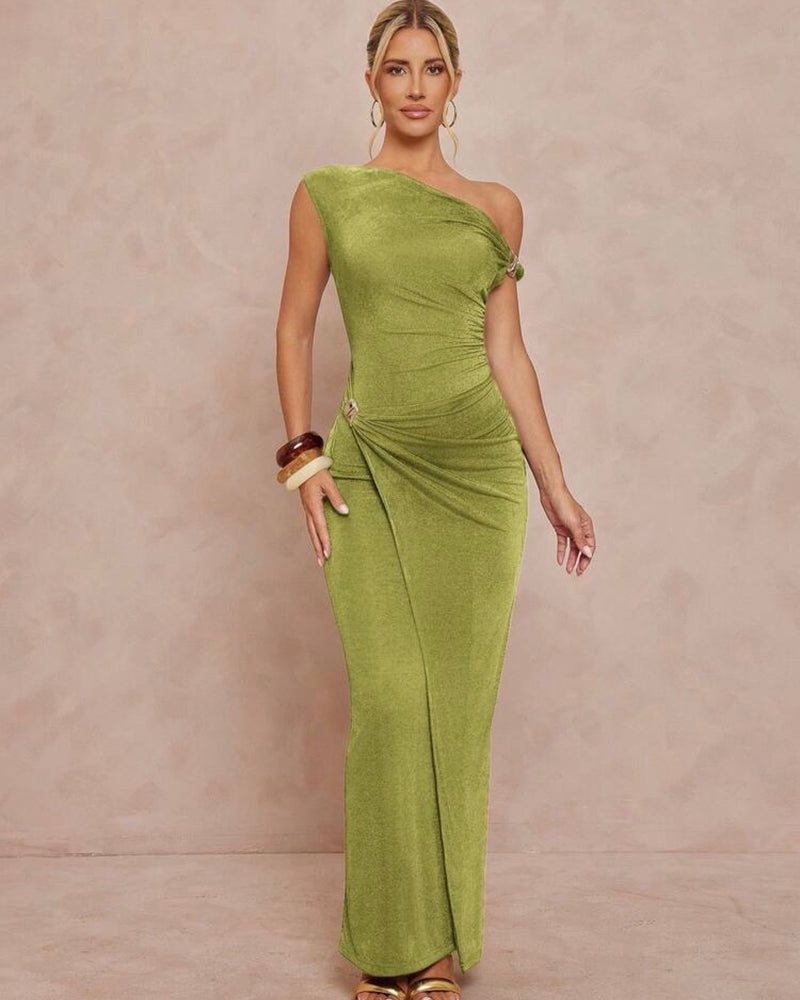 Vestido verde elegante