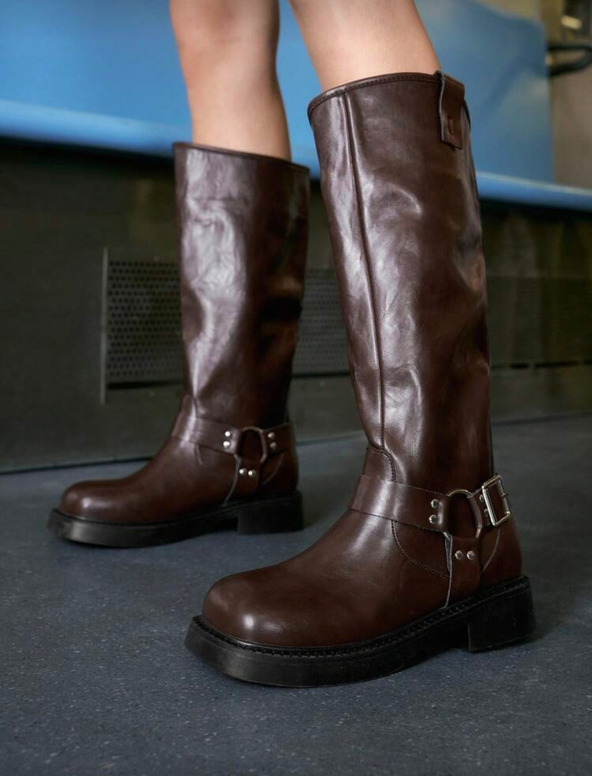 Botas café