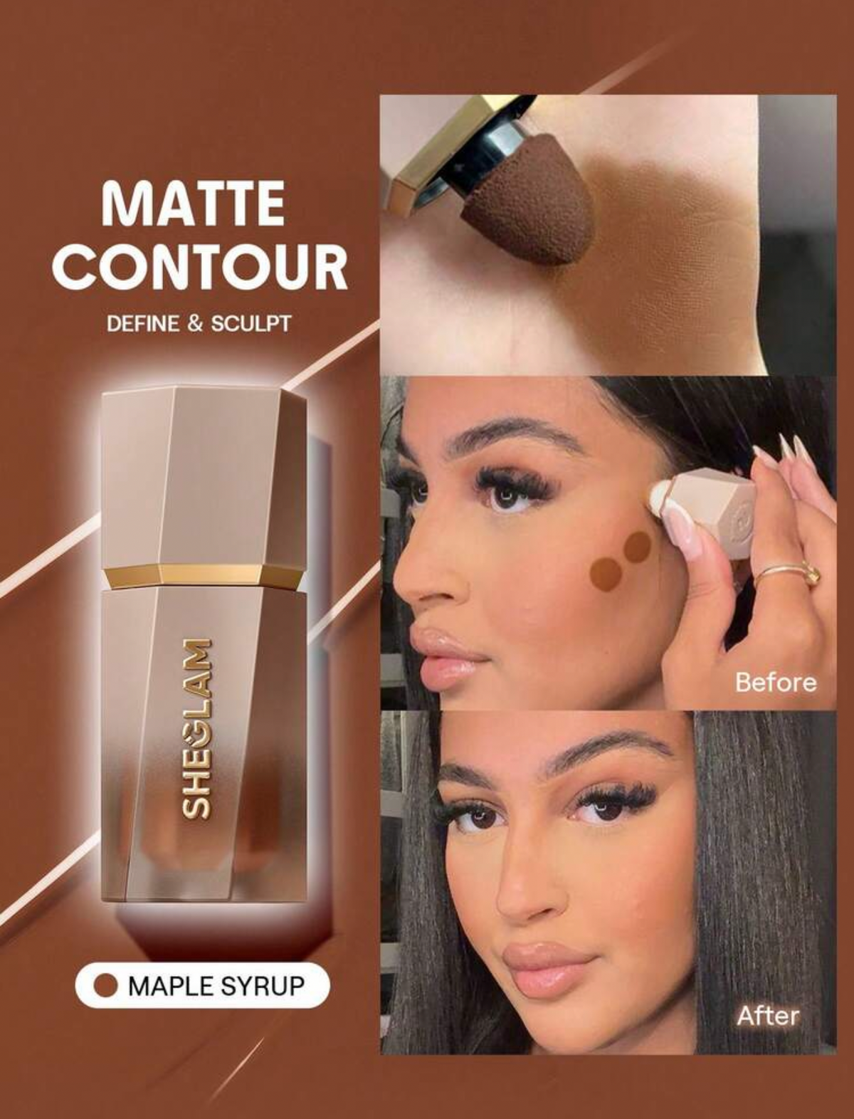 Contorno bronceador Líquido SHEGLAM