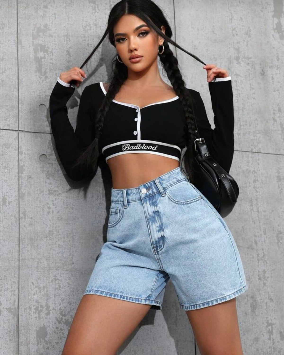Short de mezclilla