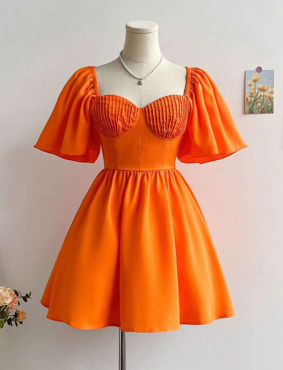 Vestido naranja