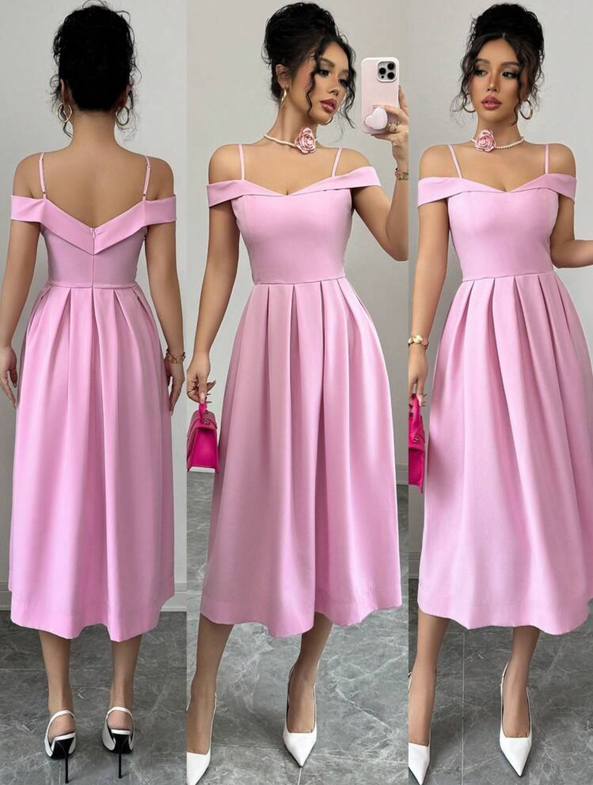 Vestido rosa