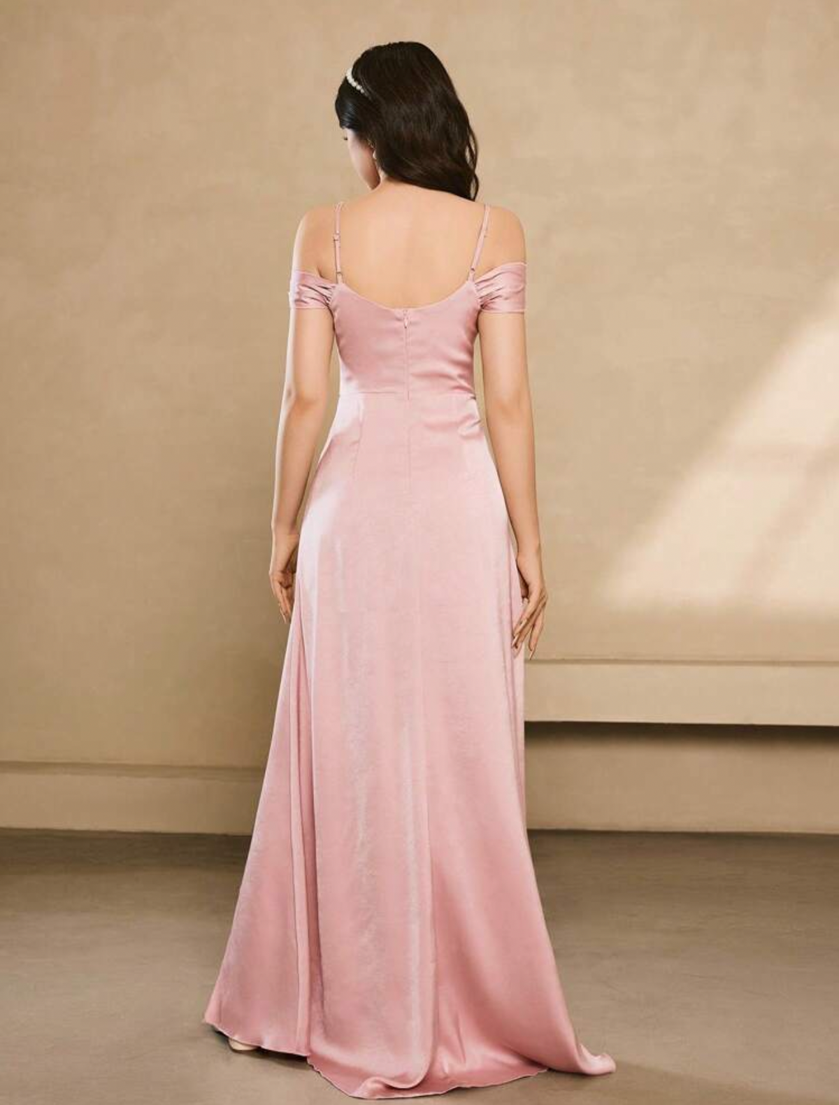 Vestido de satin