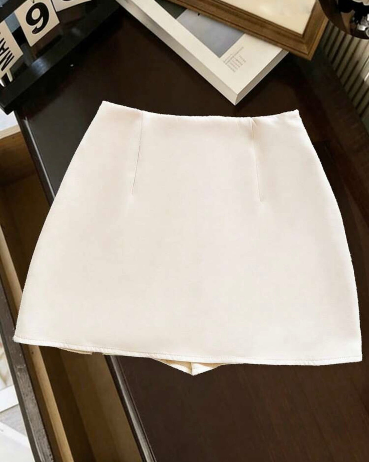 Short enagua blanco
