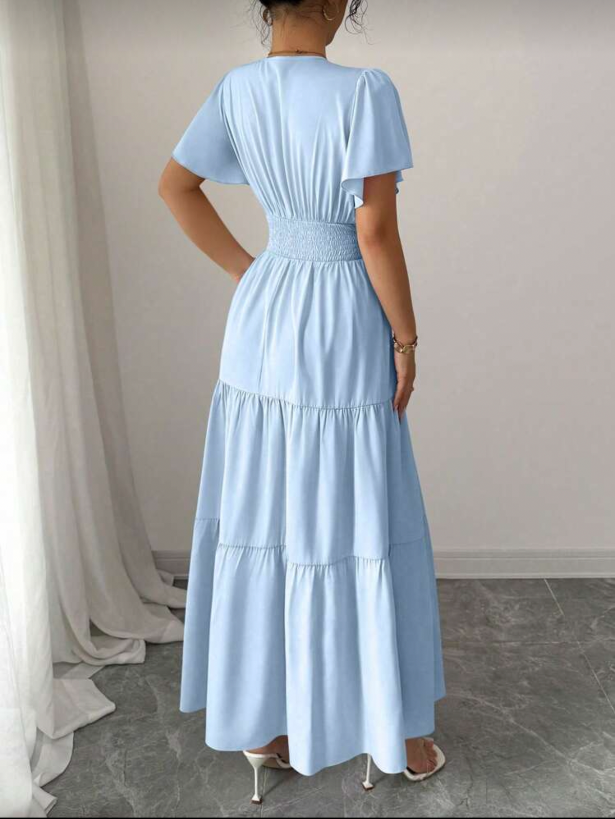 Vestido celeste