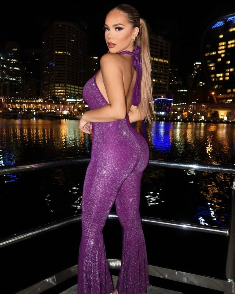 Enterizo morado