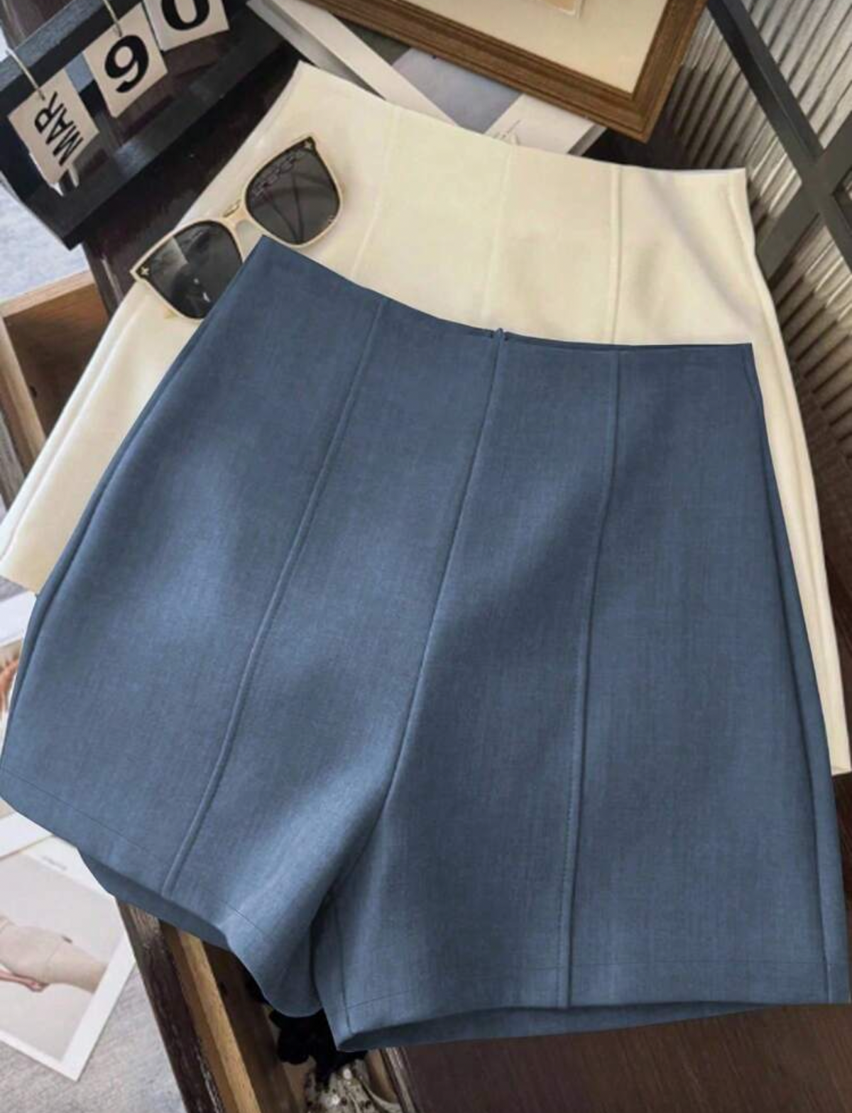 Short azul