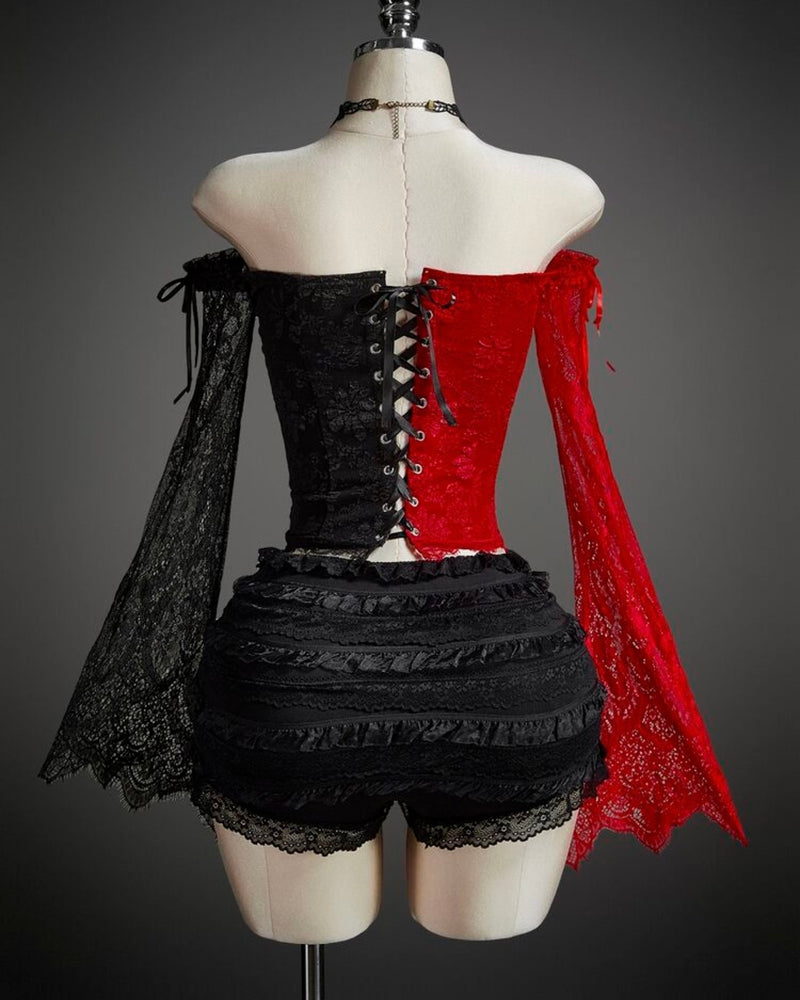 Corset dúo colores