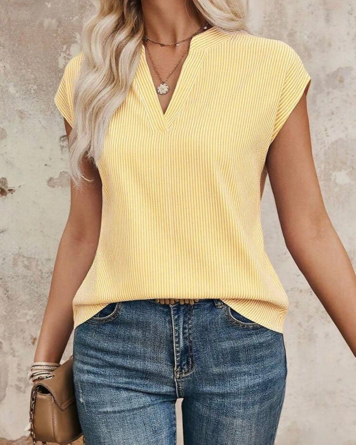 Blusa amarilla Emery rose