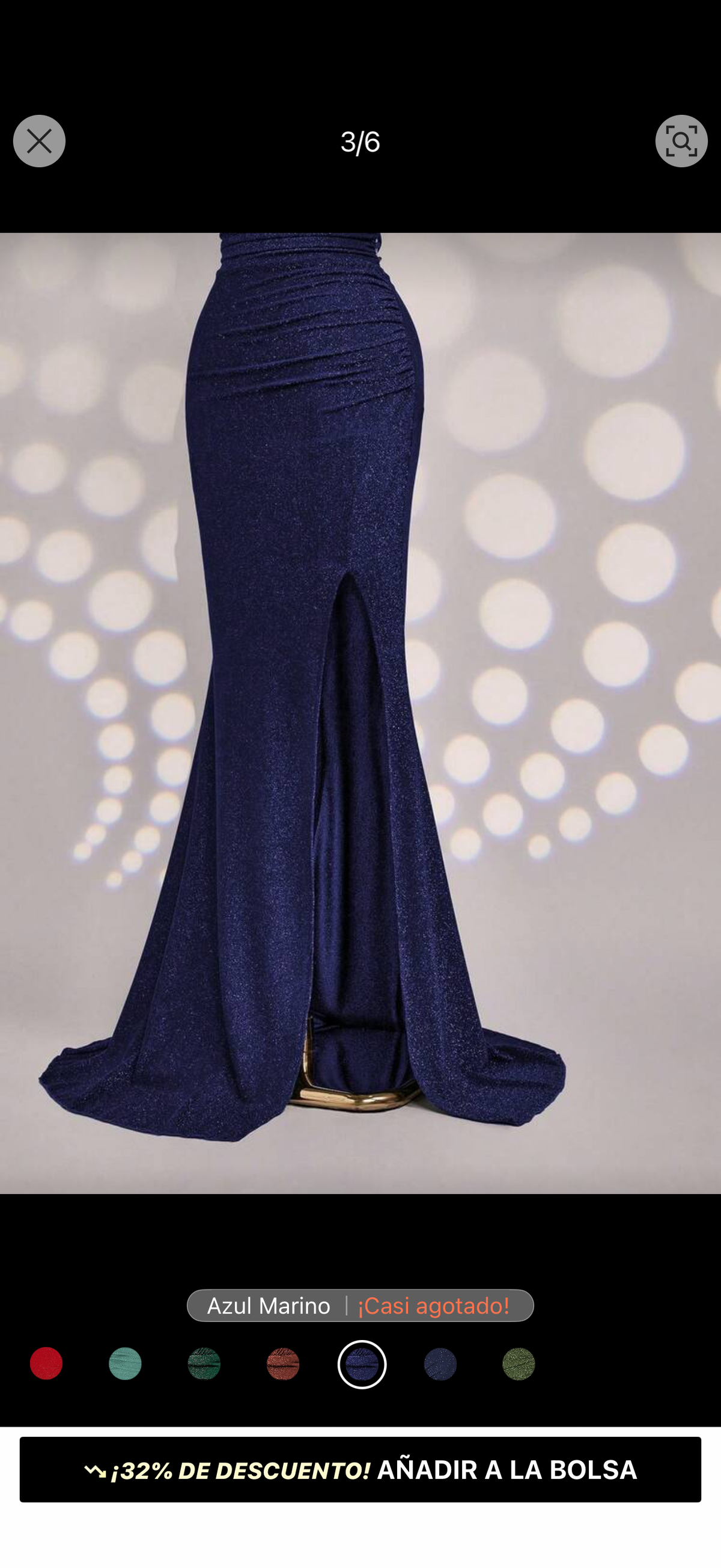 Vestido de gala