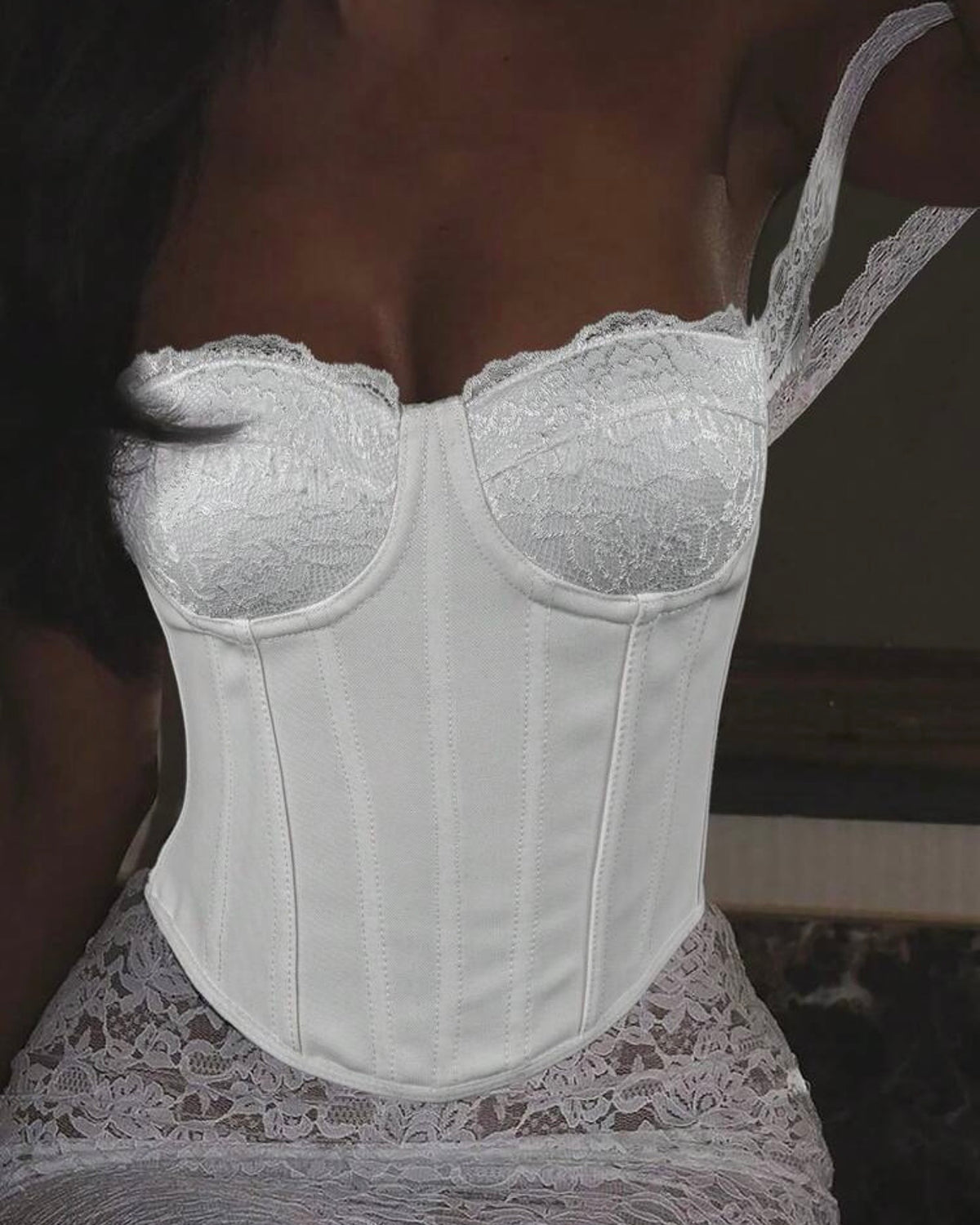 Corset blanco