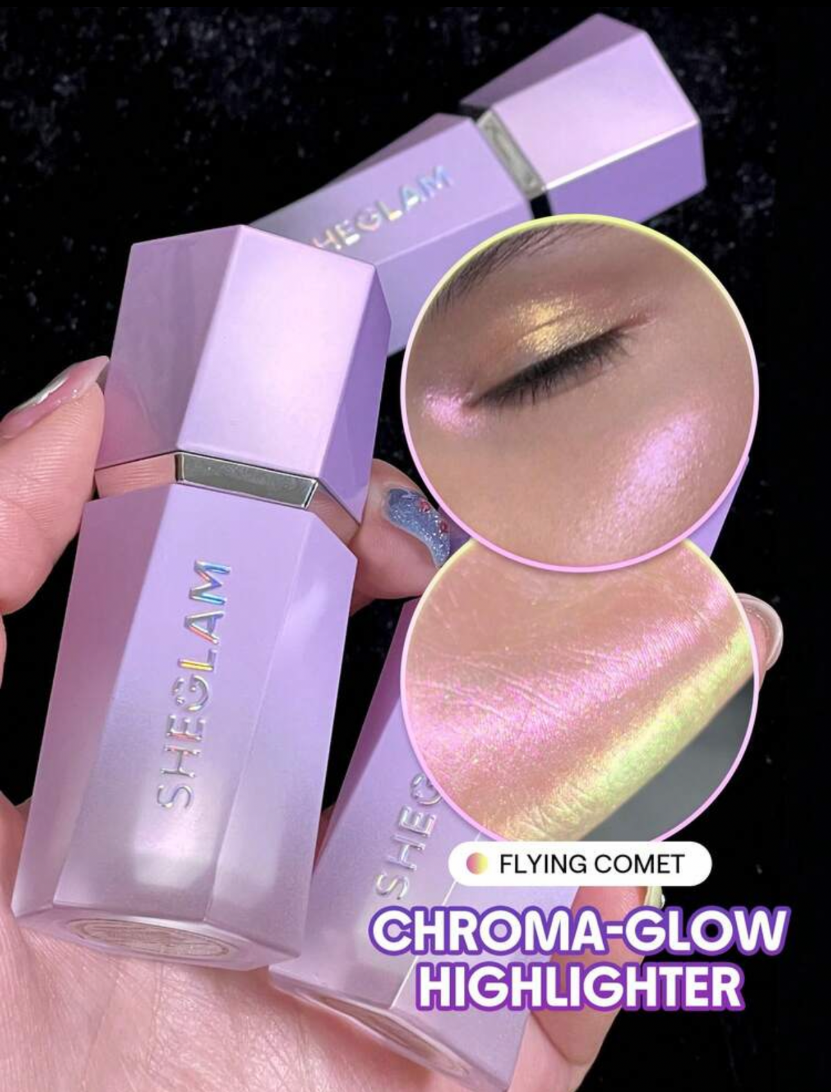 Iluminador tornasol flying comer Sheglam