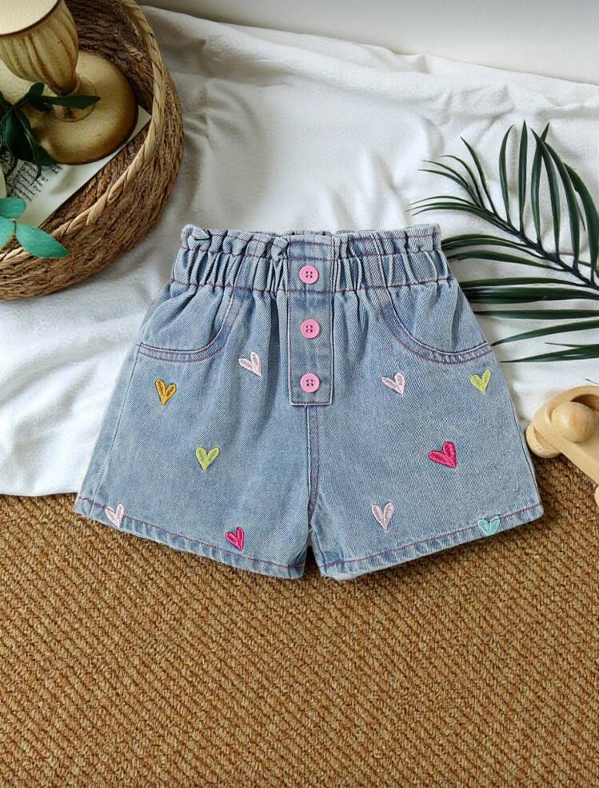 Short de mezclilla