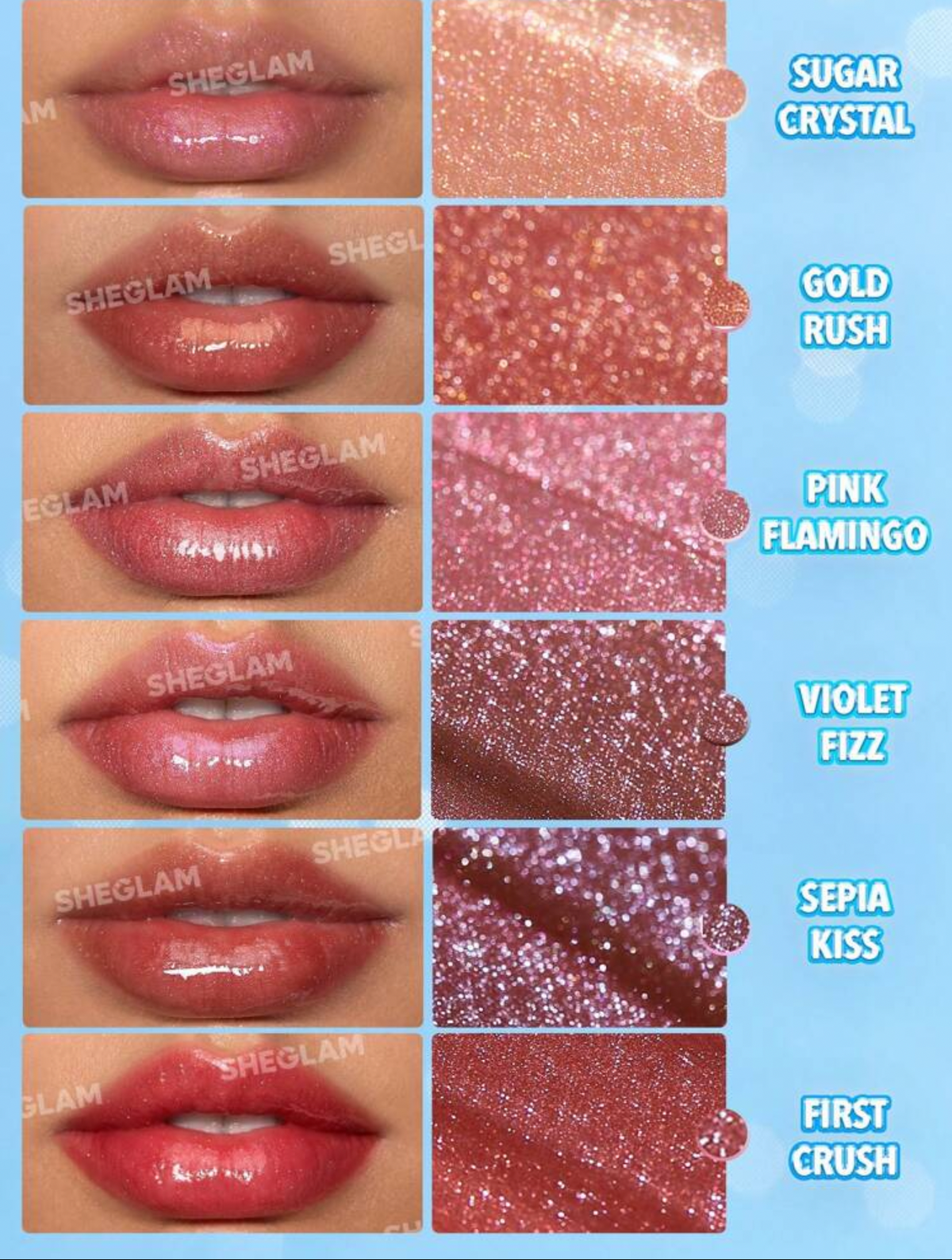 Lip Plumper Sheglam con brillos