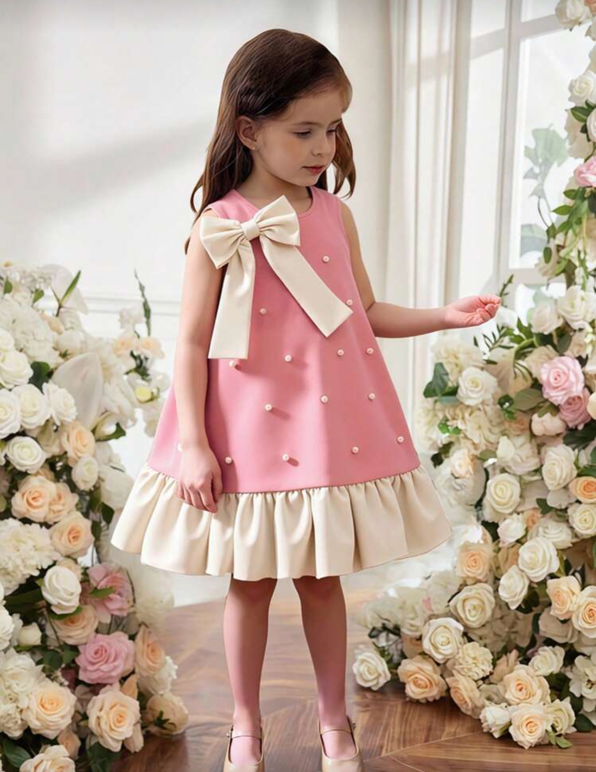 Vestido palo rosa
