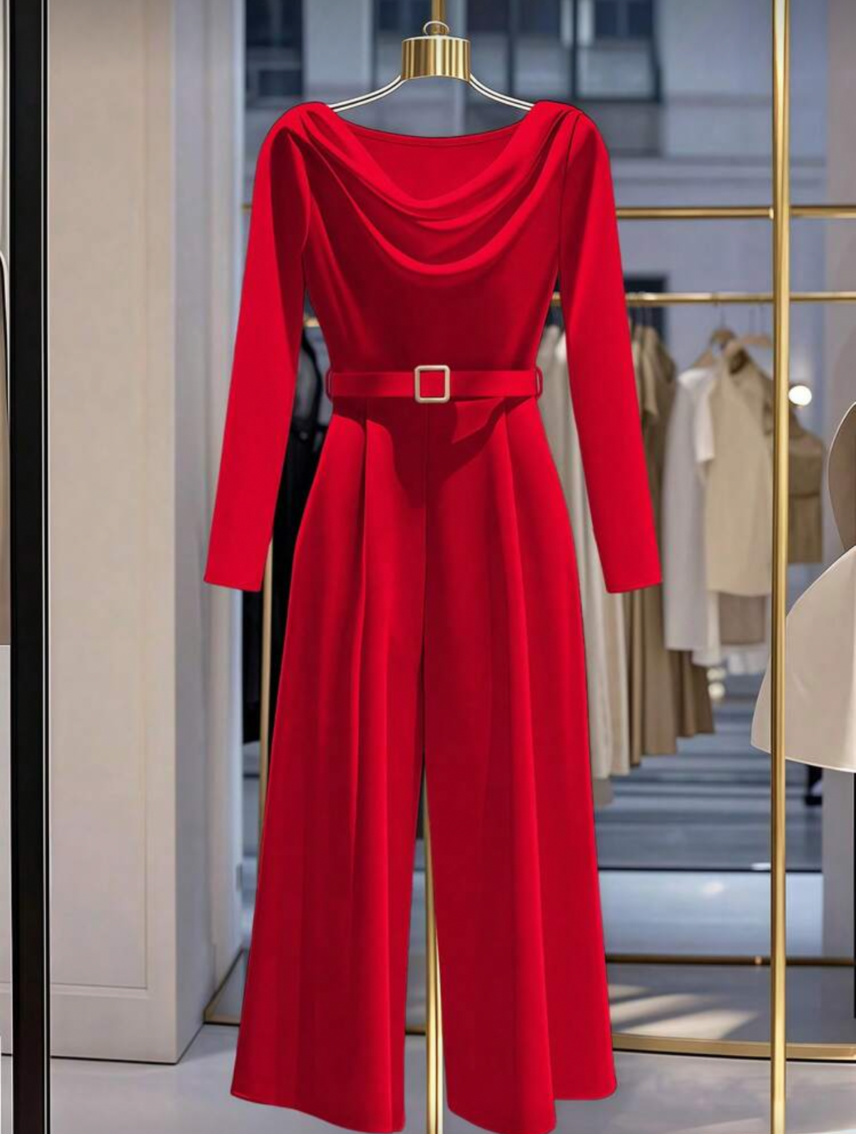 Enterizo rojo
