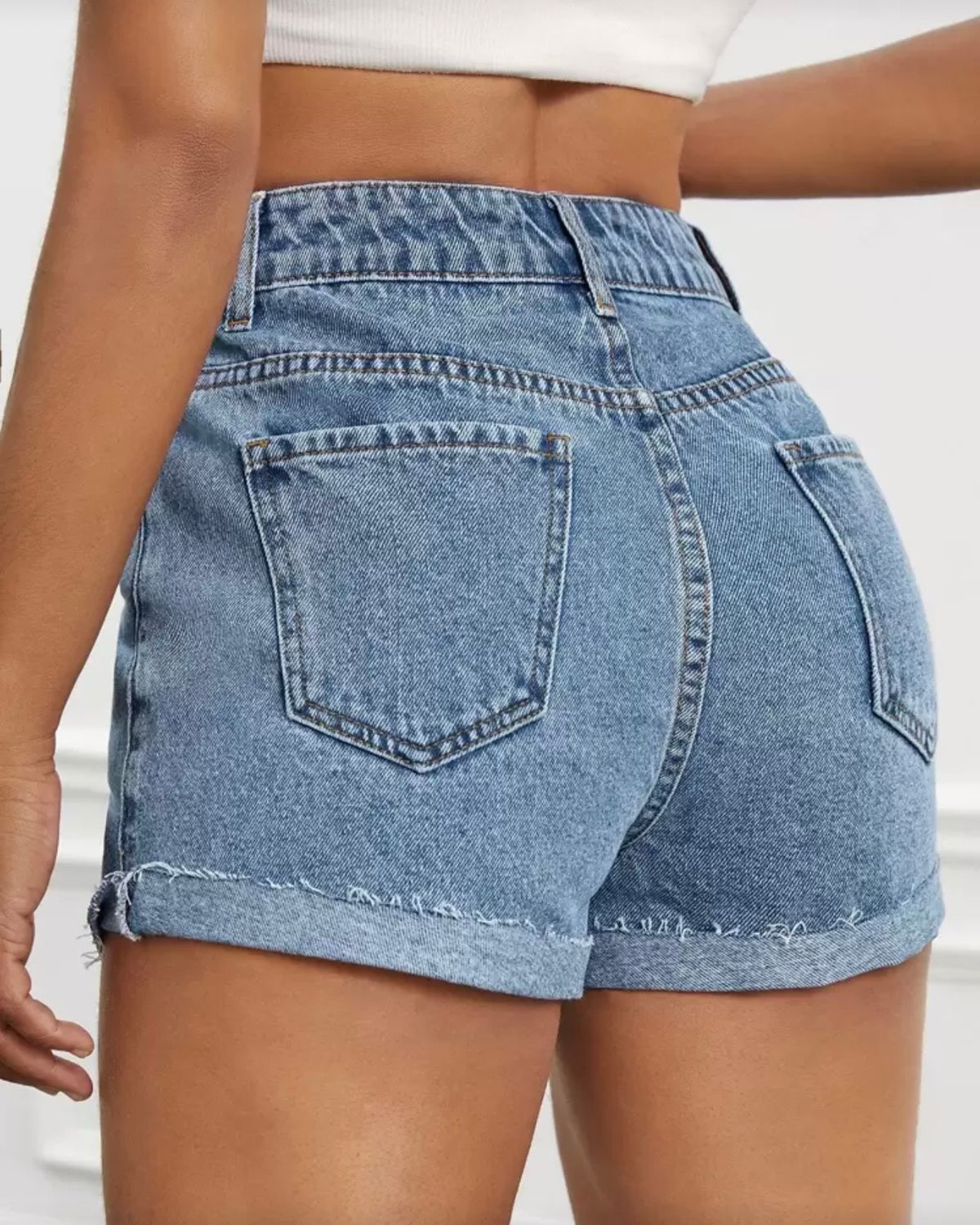 Short de mezclilla