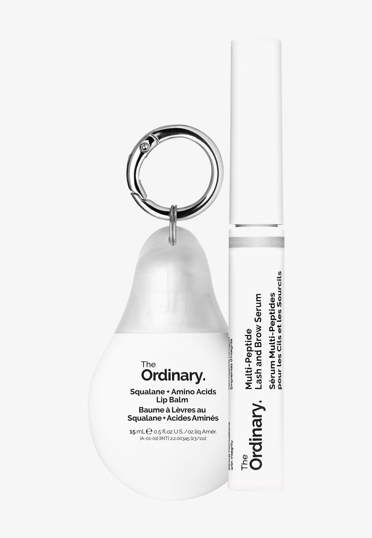 The Lip&Lash set The Ordinary