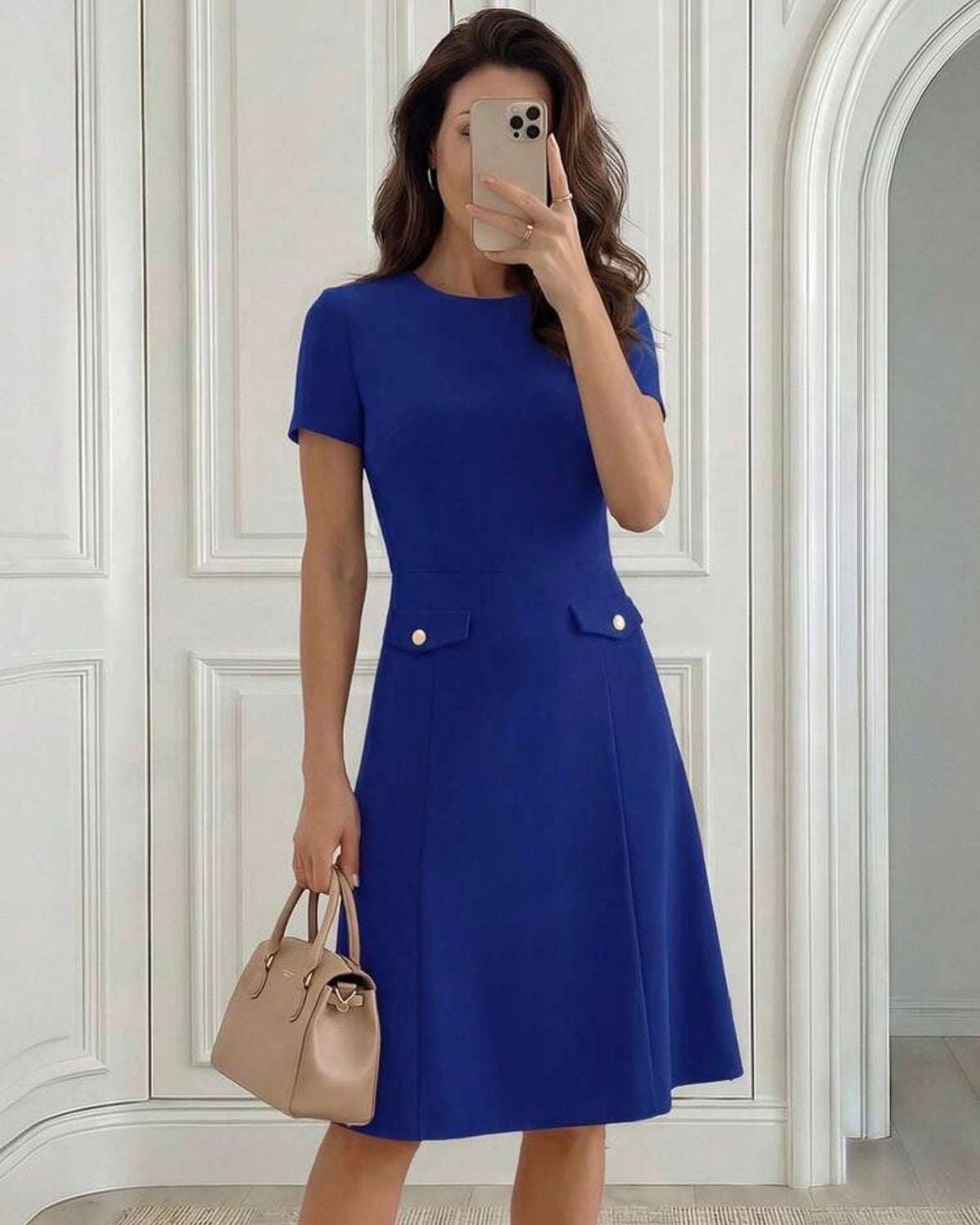 Vestido azul Medorina