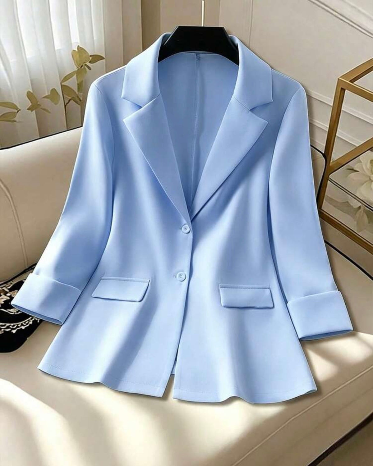 Blazer celeste