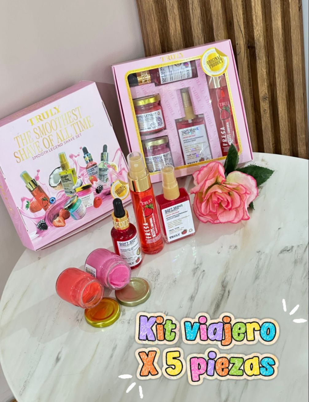 Kit viajero Truly