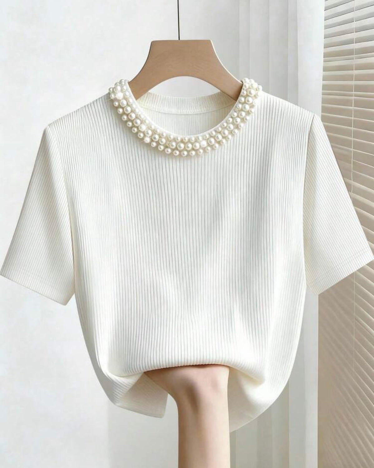 Blusa francilia blanca