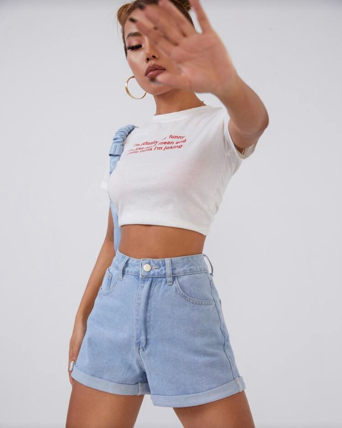 Short de mezclilla