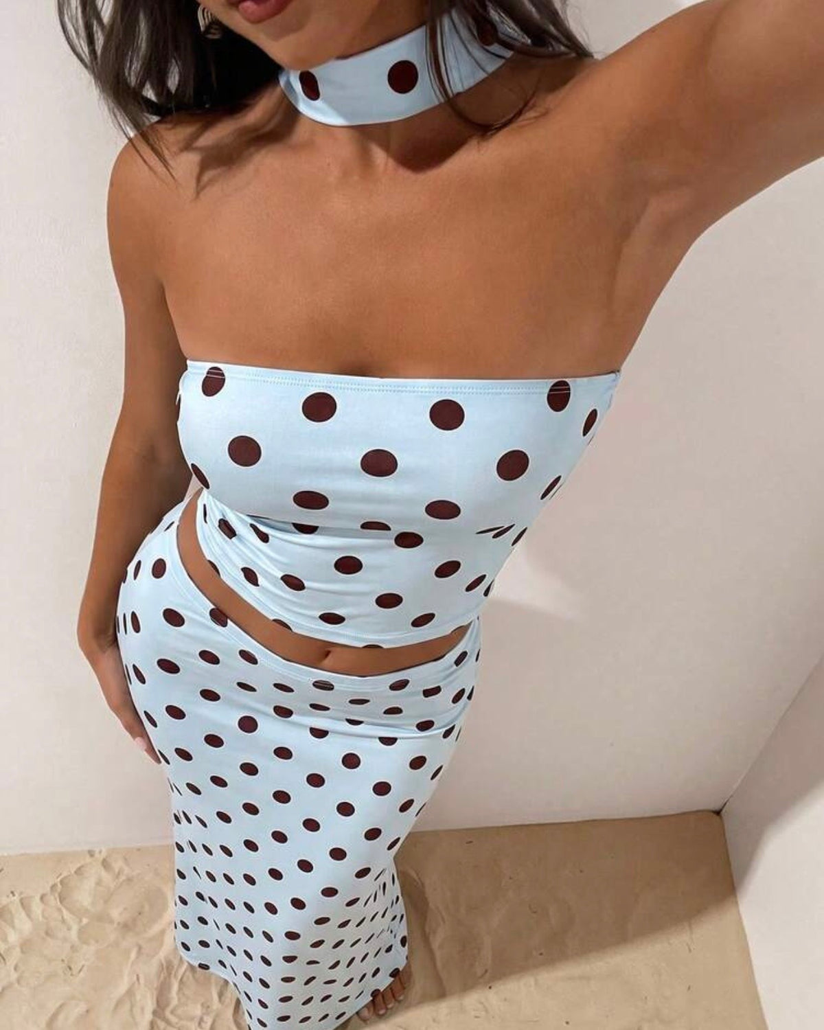 Conjunto celeste de puntos