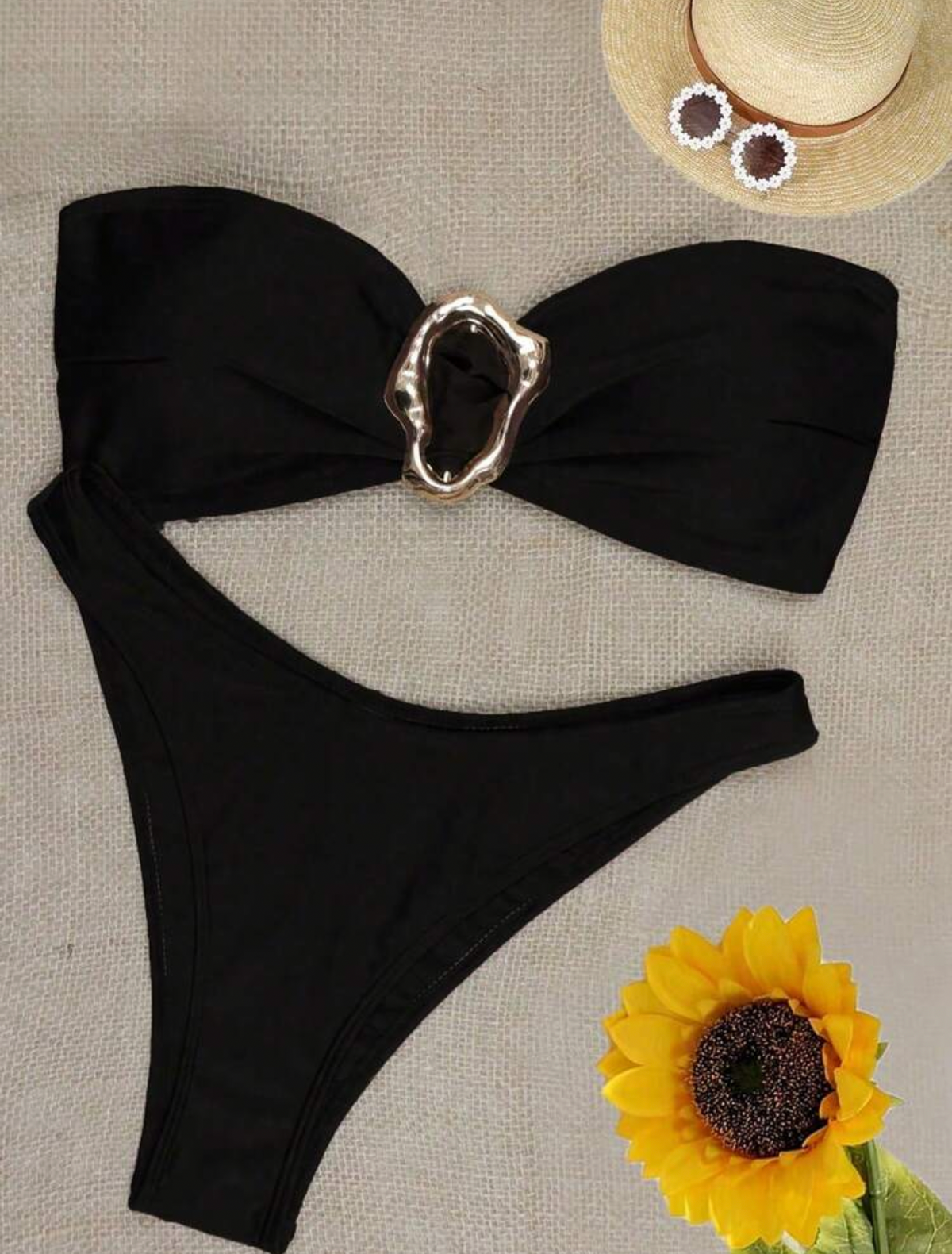 Traje de baño negro